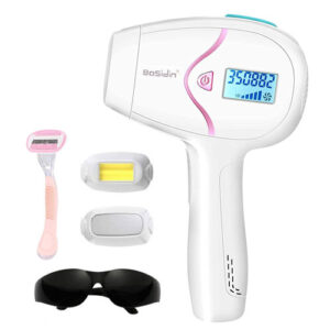 BoSidin Face & Body Permanent Hair Removal Device for Women & Men White