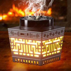 Bakhoor Arabic Electric Incense Oud Burner with Full Quran Muslim Speaker Remote and App Control - SQ-209<span> - </span>Black