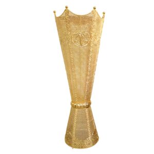 Bakhoor BoSidin - Large Size Bukhoor Incense Burner 100 cm tall Floor-Standing Oud Holder Charcoal Censer Gold/Silver- 868