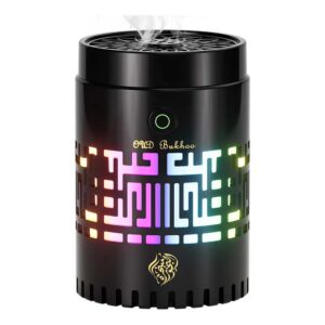 Bakhoor Arabic Electric Incense Oud Burner with Full Quran Muslim Speaker Remote and App Control - XY-309