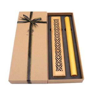 Bakhoor BoSidin - Cambodian Oud Bakhoor Incense Sticks Aromatherapy Diffuser with Incense Burner Gift Box - A18