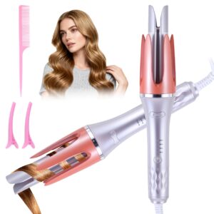 Automatic Curling Iron, Auto Self Rotating Curling Wand, 2-Way Rotation Auto Hair Curler Iron for Short Long Hair Styling - 188